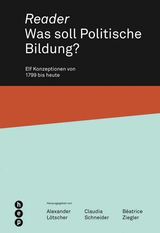 Produktbild: Reader. Was soll Politische Bildung?