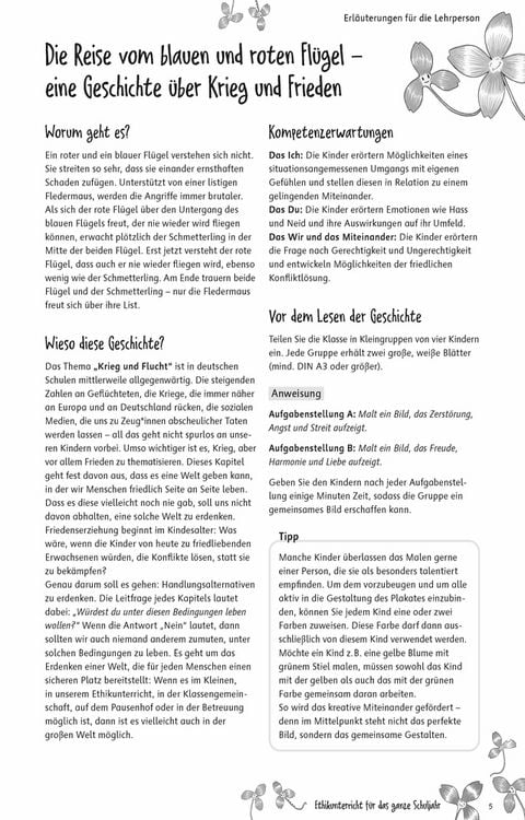 Produktbild: Ethikunterricht f&uuml;r das ganze Schuljahr &ndash; Klasse 3/4