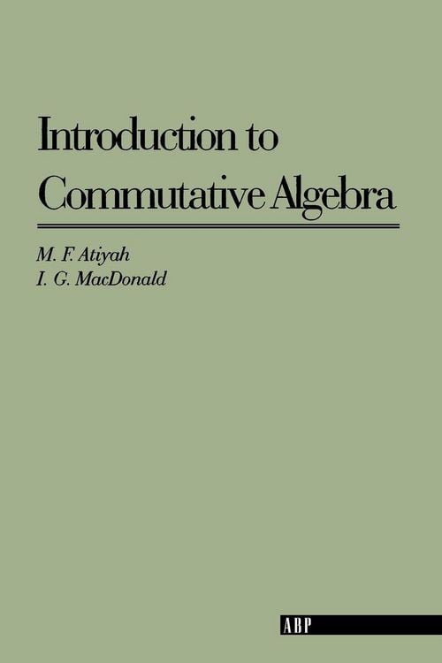 Produktbild: Introduction To Commutative Algebra