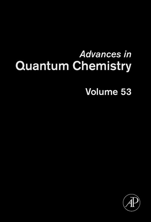 Produktbild: Advances in Quantum Chemistry