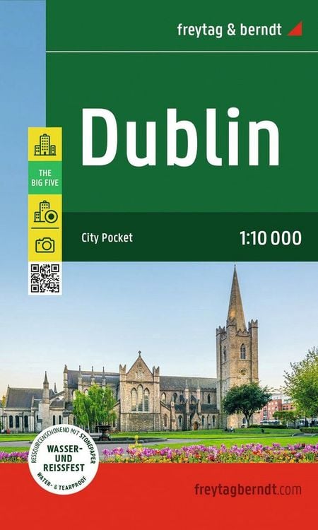 Produktbild: Freytag & berndt Innenstadtplan Dublin 1:10.000
