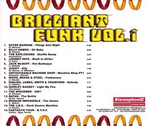 Produktbild: Various: Brilliant Funk Vol.1