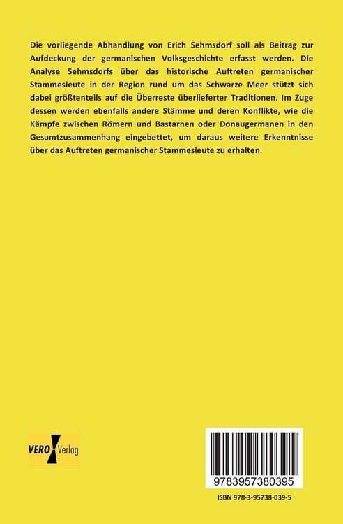 Produktbild: Die Germanen in den Balkanl&auml;ndern bis zum Auftreten der Goten