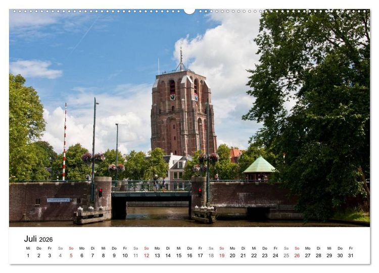 Produktbild: Friesland - Fryslan (hochwertiger Premium Wandkalender 2026 DIN A2 quer), Kunstdruck in Hochglanz