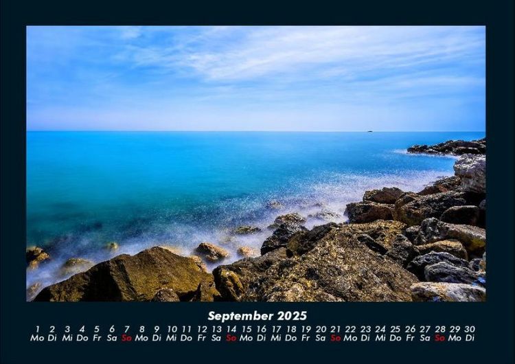 Produktbild: Meereslandschaften 2025 Fotokalender DIN A4