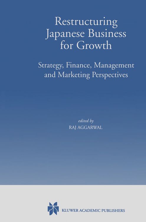 Produktbild: Restructuring Japanese Business for Growth