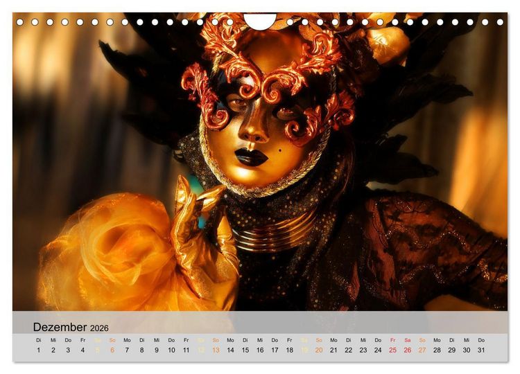 Produktbild: Venedigs Sch&ouml;nheiten (Wandkalender 2026 DIN A4 quer), CALVENDO Monatskalender