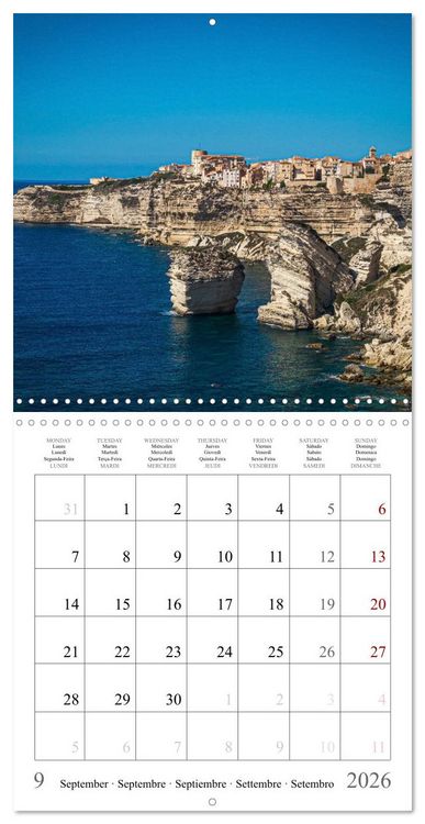 Produktbild: Europe's finest travel spots - Island Edition (Wall Calendar 2026 12 &times; 12 Inch) CALVENDO 12 Month Wall Calendar