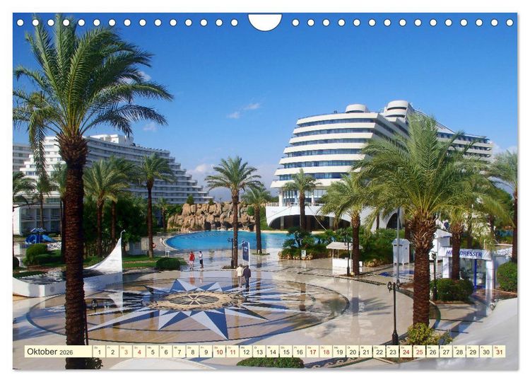 Produktbild: Urlaubsparadies Antalya-Lara (Wandkalender 2026 DIN A4 quer), CALVENDO Monatskalender