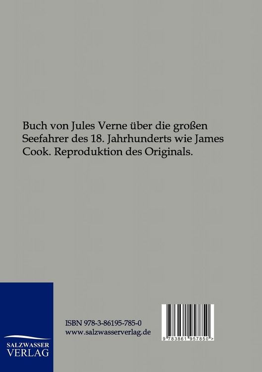 Produktbild: Die gro&szlig;en Seefahrer des 18. Jahrhunderts