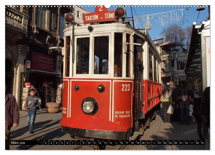 Produktbild: Istanbul - Konstantinopel - Byzanz (Wandkalender 2026 DIN A2 quer), CALVENDO Monatskalender