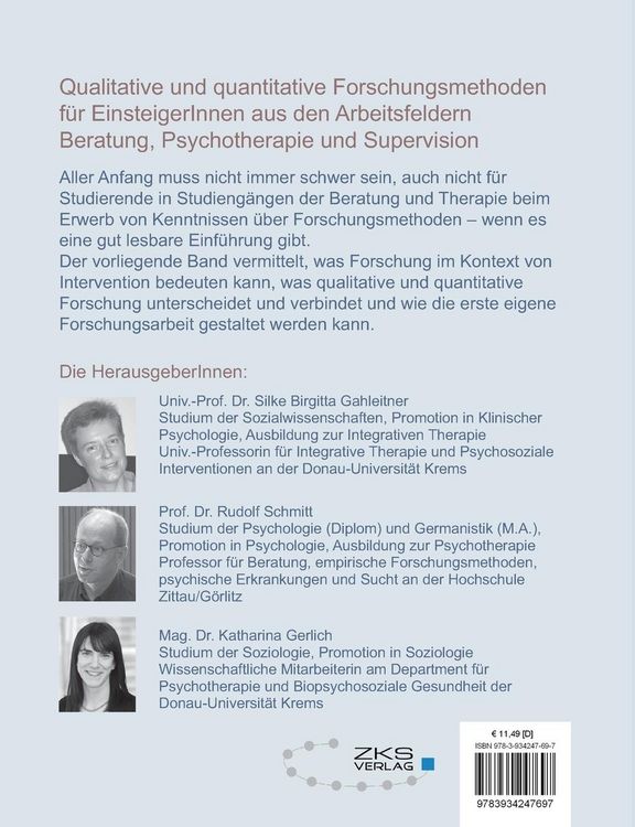 Produktbild: Quantitative und qualitative Forschungsmethoden