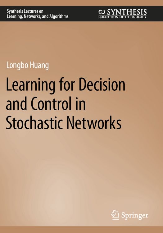 Produktbild: Learning for Decision and Control in Stochastic Networks