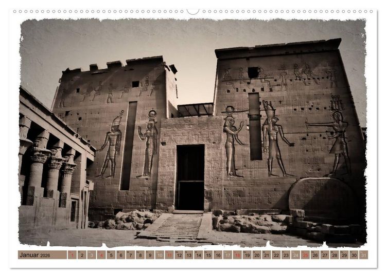 Produktbild: &Auml;gypten &ndash; Sch&ouml;nheit der Antike (Wandkalender 2026 DIN A2 quer), CALVENDO Monatskalender
