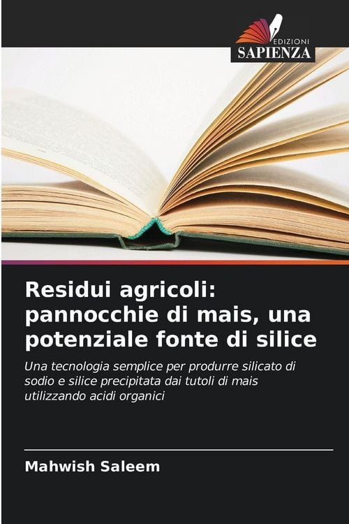 Produktbild: Residui agricoli: pannocchie di mais, una potenziale fonte di silice