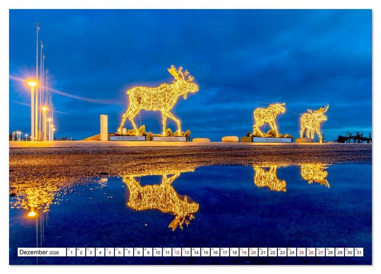 Produktbild: Travem&uuml;nde &ndash; Wo das Meer atmet (Wandkalender 2026 DIN A4 quer), CALVENDO Monatskalender
