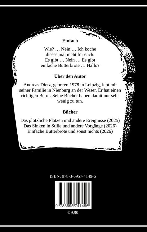 Produktbild: Einfache Butterbrote und sonst nichts