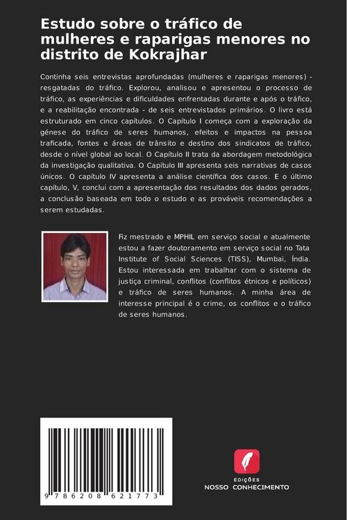 Produktbild: Estudo sobre o tr&aacute;fico de mulheres e raparigas menores no distrito de Kokrajhar