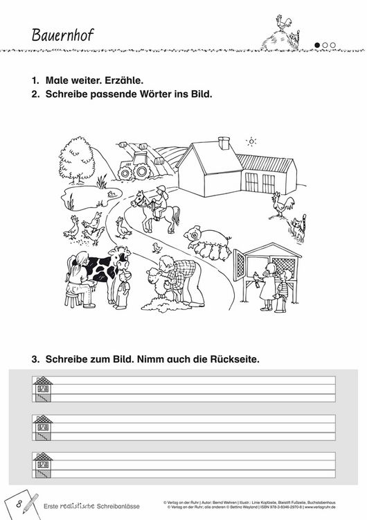 Produktbild: Bilder erz&auml;hlen Geschichten &ndash; Erste realistische Schreibanl&auml;sse