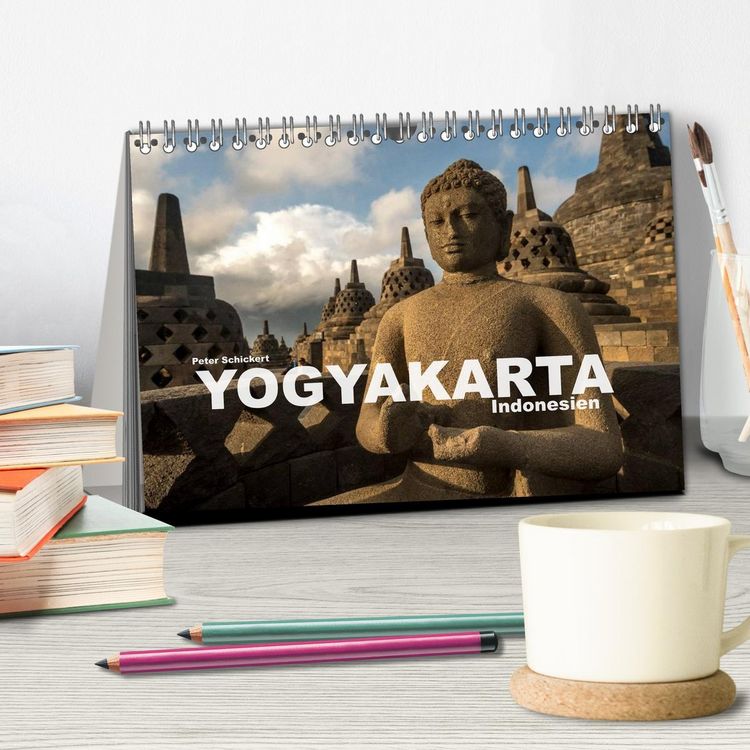 Produktbild: Yogyakarta - Indonesien (Tischkalender 2026 DIN A5 quer), CALVENDO Monatskalender