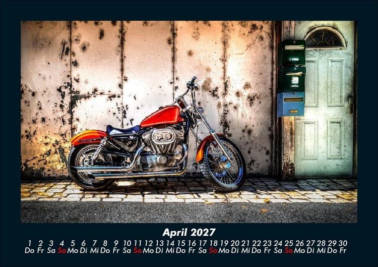 Produktbild: Motorr&auml;der 2027 Fotokalender DIN A5