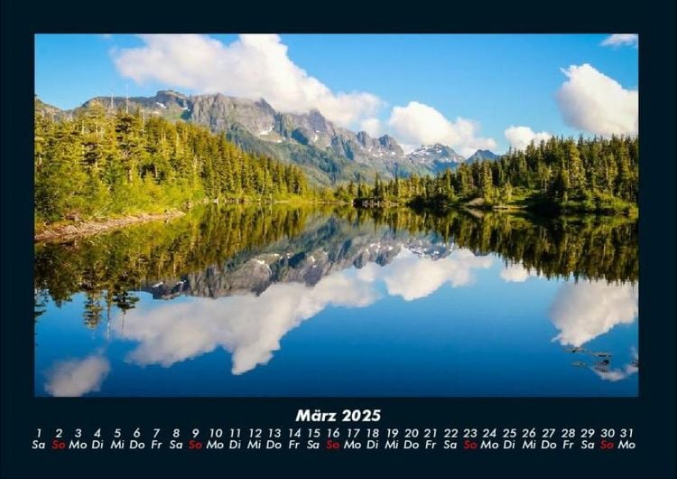 Produktbild: Berge 2025 Fotokalender DIN A4