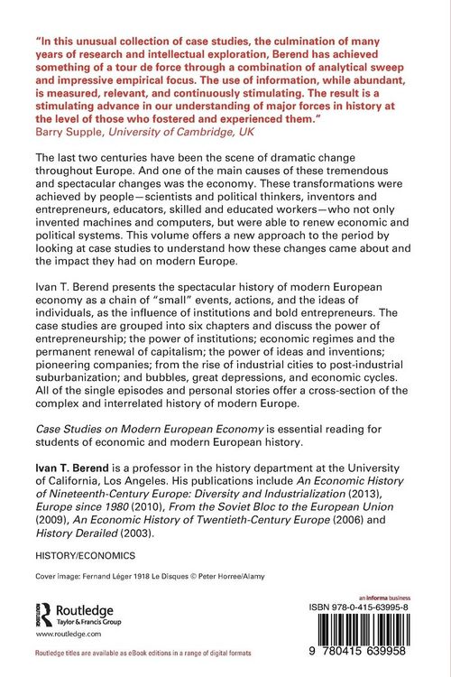 Produktbild: Case Studies on Modern European Economy