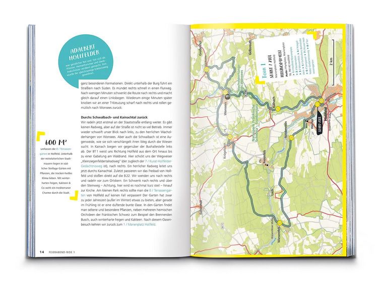 Produktbild: KOMPASS Radvergn&uuml;gen rund um N&uuml;rnberg