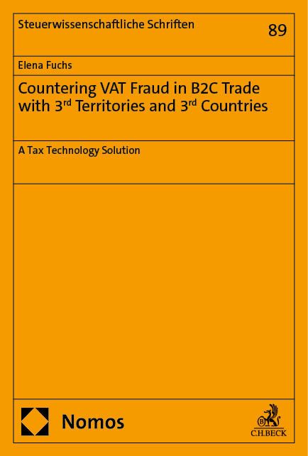 Produktbild: Countering VAT Fraud in B2C Trade with 3rd Territories and 3rd Countries