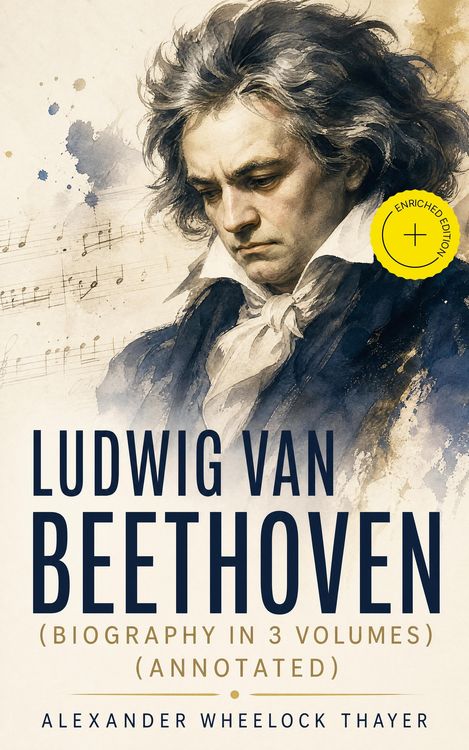 Produktbild: Ludwig van Beethoven (Biography in 3 Volumes) (Annotated)