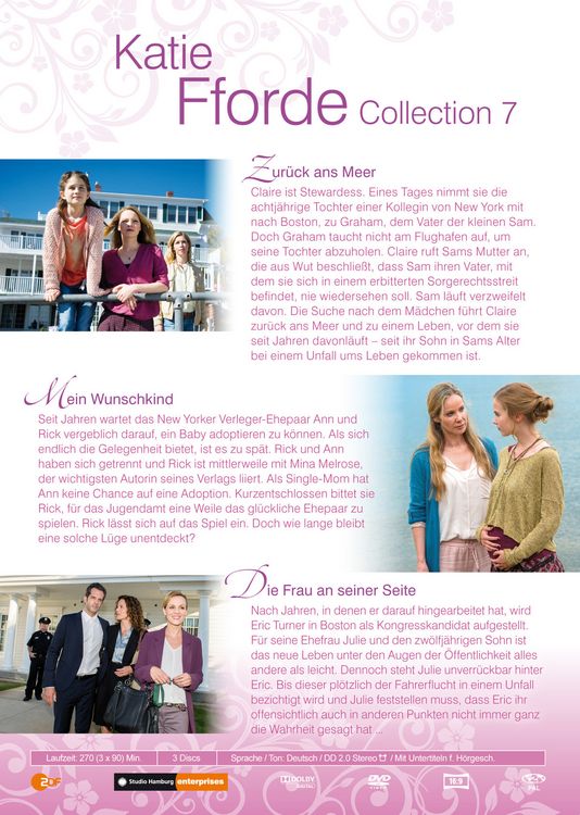 Produktbild: Katie Fforde - Box 7 [3 DVDs]