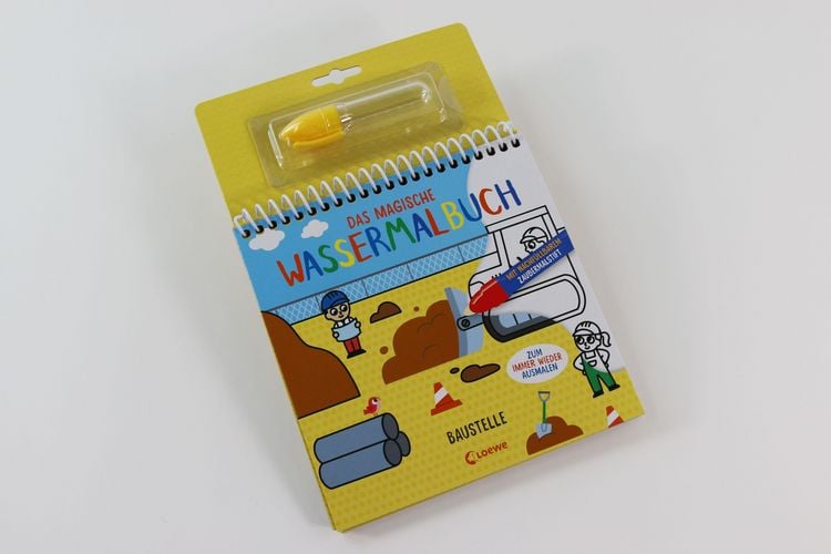 Produktbild: Das magische Wassermalbuch - Baustelle