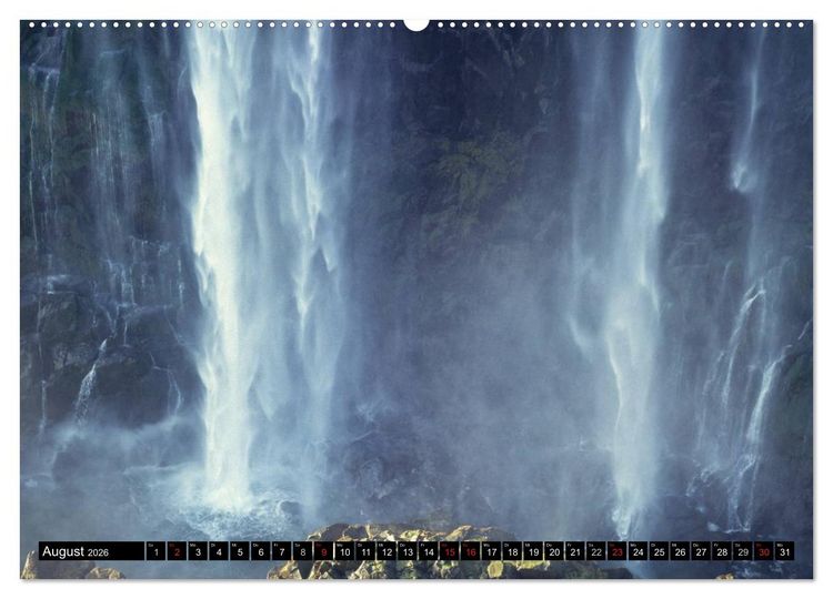 Produktbild: Victoria Wasserf&auml;lle, Mosi-oa-Tunya der "Donnernde Rauch" (Wandkalender 2026 DIN A2 quer), CALVENDO Monatskalender