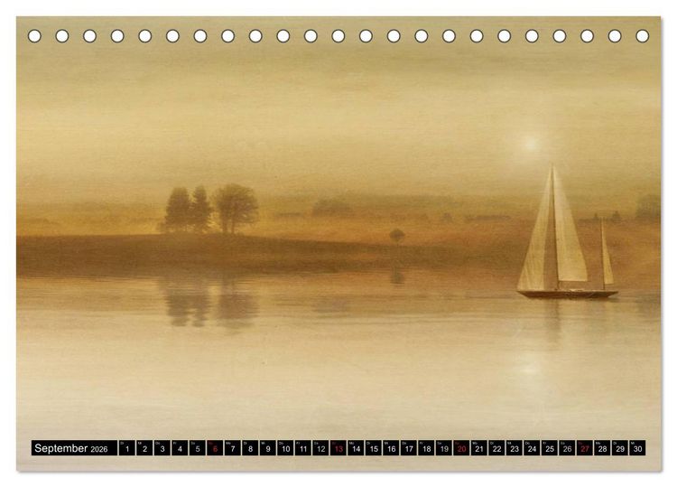 Produktbild: Traumwelten (Tischkalender 2026 DIN A5 quer), CALVENDO Monatskalender
