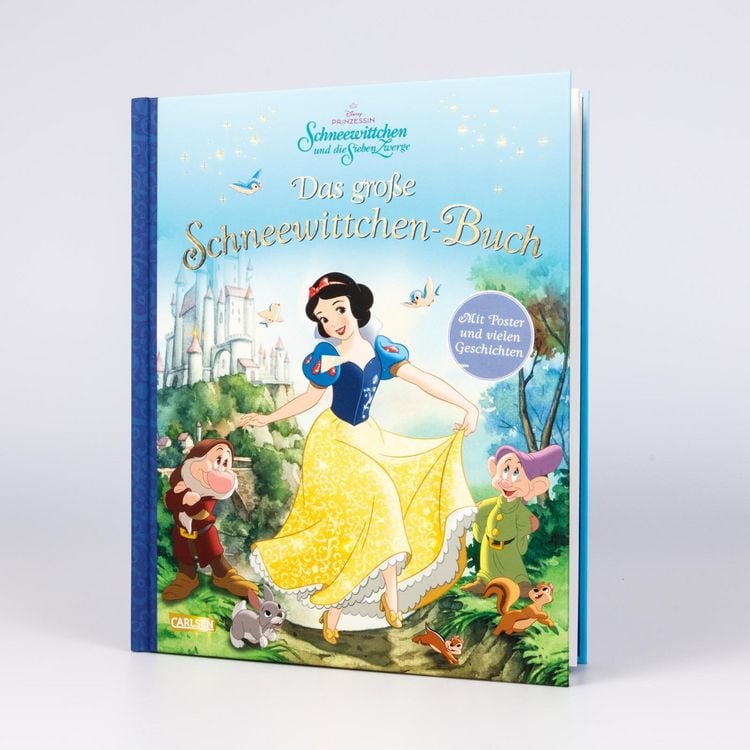Produktbild: Das gro&szlig;e Schneewittchen-Buch &ndash; mit beigelegtem Poster