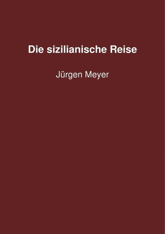 Produktbild: Die sizilianische Reise