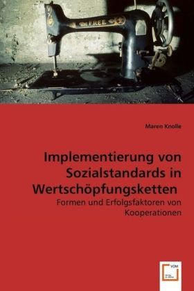Produktbild: Knolle, M: Implementierung von Sozialstandards in Wertsch&ouml;pf