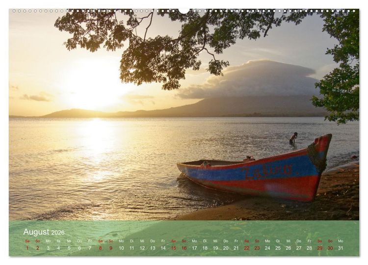 Produktbild: Entdecke Nicaragua (Wandkalender 2026 DIN A2 quer), CALVENDO Monatskalender
