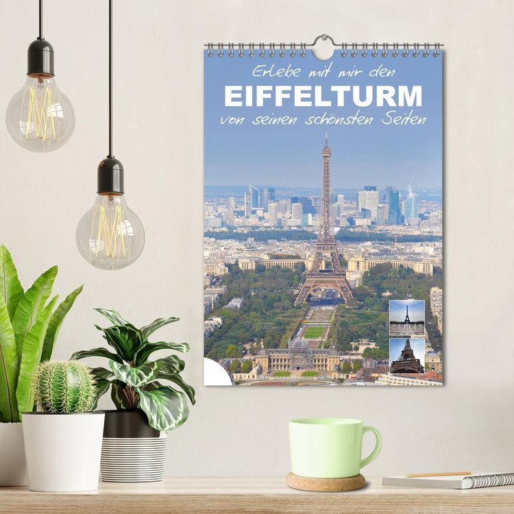 Produktbild: Erlebe mit mir den Eiffelturm von seinen sch&ouml;nsten Seiten (Wandkalender 2026 DIN A4 hoch), CALVENDO Monatskalender
