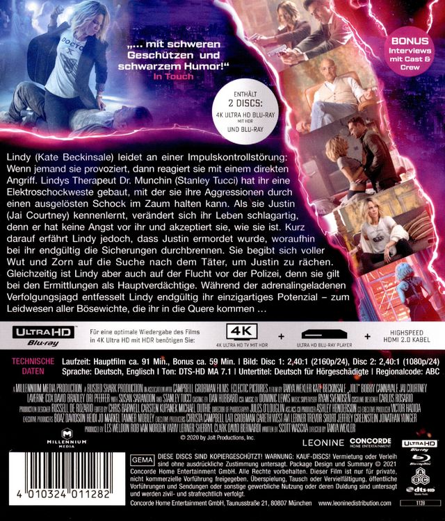 Produktbild: Jolt (+ Blu-ray 2D)