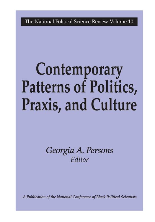 Produktbild: Contemporary Patterns of Politics, Praxis, and Culture