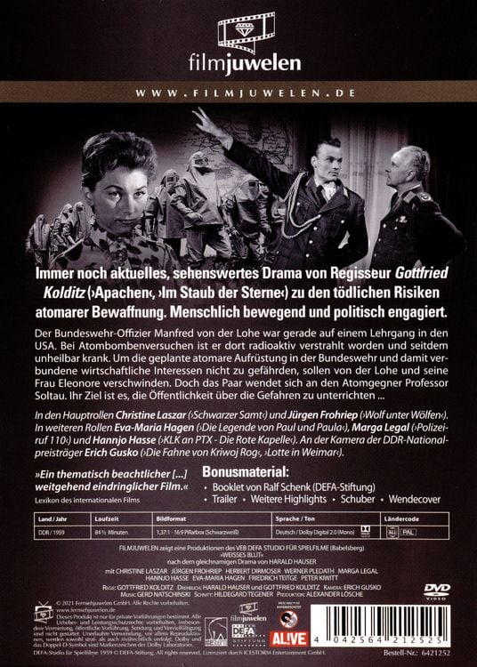 Produktbild: Wei&szlig;es Blut (DEFA Filmjuwelen)