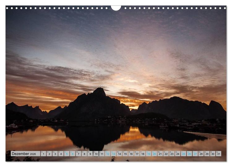 Produktbild: Sommer in Norwegen (Wandkalender 2026 DIN A3 quer), CALVENDO Monatskalender
