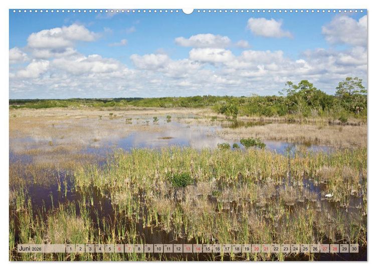 Produktbild: GEOclick calendar: Florida (hochwertiger Premium Wandkalender 2026 DIN A2 quer), Kunstdruck in Hochglanz