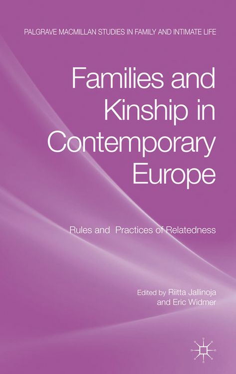 Produktbild: Families and Kinship in Contemporary Europe
