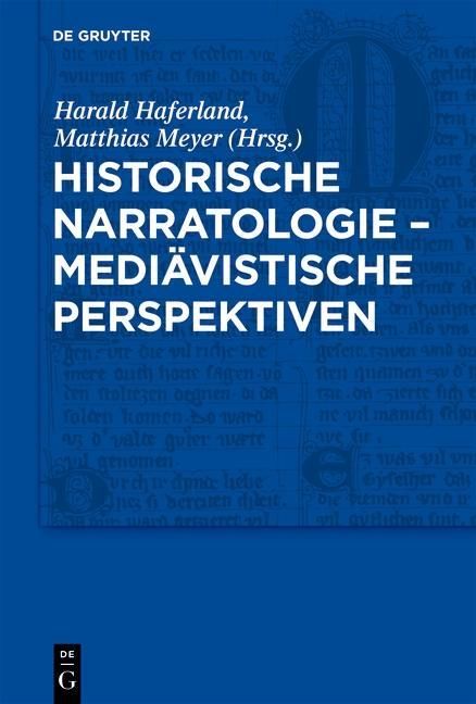 Produktbild: Historische Narratologie - Medi&auml;vistische Perspektiven