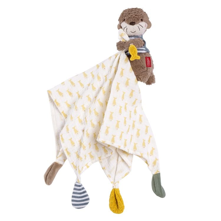Produktbild: Fehn - Otter Theo - Musselin-Schmusetuch Otter