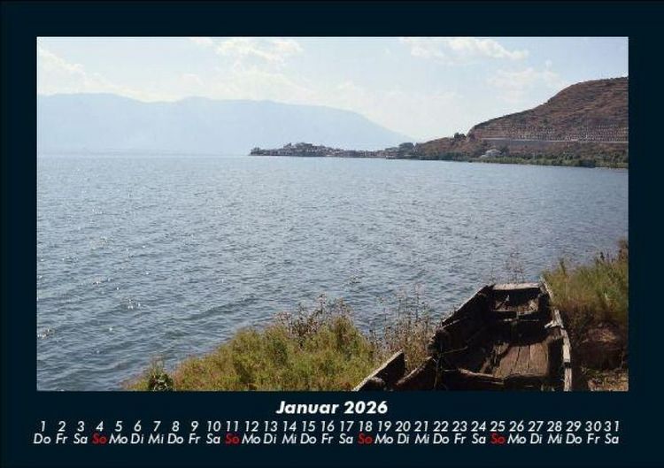 Produktbild: Die Seen der Erde 2026 Fotokalender DIN A5
