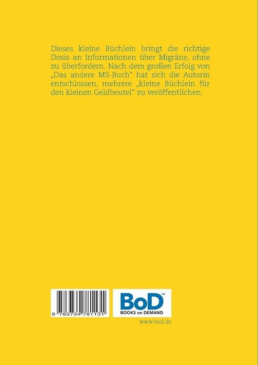 Produktbild: Das andere Migr&auml;ne-Buch