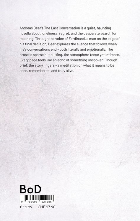 Produktbild: The Last Conversation